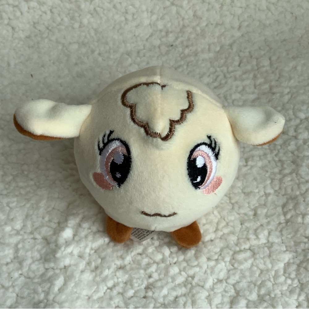 Slow Rise Squishies Plush Series Lamb Ball Stuffed Animal Toy Embroidered